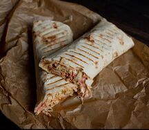 Мини-шаурма с курицей 