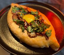 Хачапури с грибами по-аджарски 