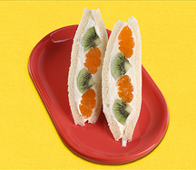 Сэндвич киви-мандарин