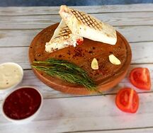 Шаурма с курицей средняя