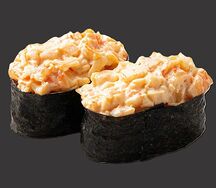 Суши спайси с креветкой