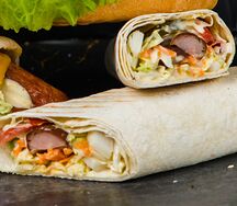 Хот-дог в лаваше 