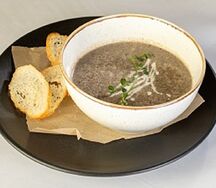 Грибной крем-суп из шампиньонов