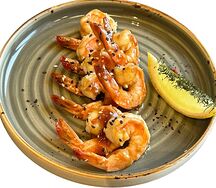 Креветки терияки