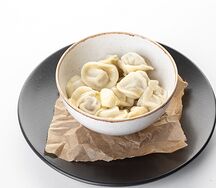 Пельмени со сливочным маслом