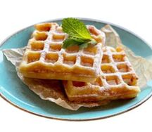 Венская вафля с сахарной пудрой