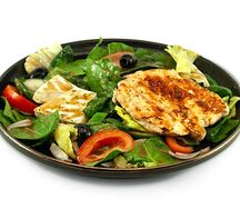 Почти бургер с курицей