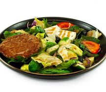 Почти бургер с говядиной