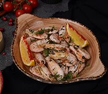 Креветки отварные 