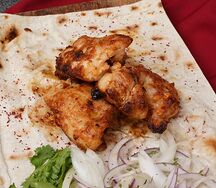 Шашлык из филе куриного бедра