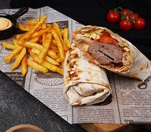 Шаурма из говяжьего люля