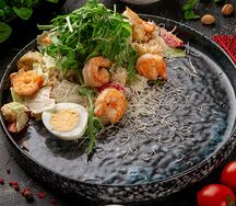 Цезарь с креветками