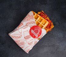 Crazy pork Вафля со свининой