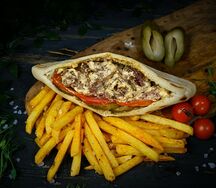 Гирос в пите гриль с говядиной