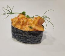 Спайси-суши с креветкой