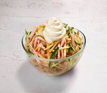 Салат с ветчиной