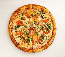 Пицца бекон с томатами 30 см