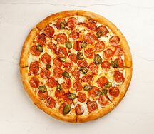 Пепперони с медом и халапеньо 40 см