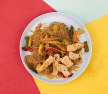 Wok c куриным филе