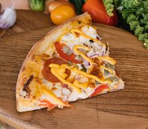 Пицца Бургер (кусочек)