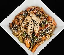 Wok с курицей