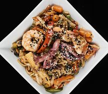 Wok с морепродуктами