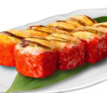 Запеченная Калифорния с креветкой