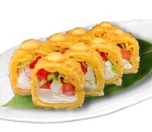 Тортилья темпура с курицей