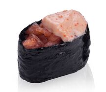 Гункан спайси сяке