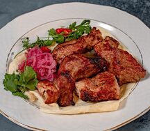 Шашлык из свиной шейки