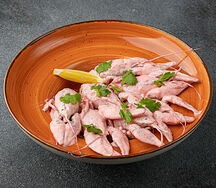 Раки сливочные тобико