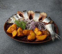 Донская селёдочка с картофелем