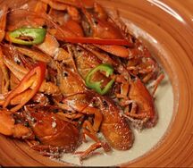 Раки в аджике