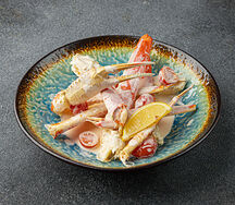 Клешни краба в сливочном соусе по фирменному рецепту 