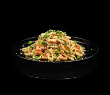 Удон с креветками