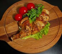 Половина цыплёнка по-грузински
