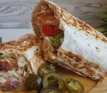 Шаурма Микс из курицы и свинины 
