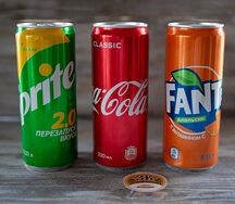 Fanta в жестяной банке