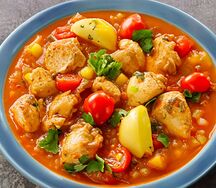 Рагу из баранины с овощами 