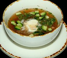 Окрошка на квасе