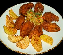 Крылышки в панировке