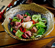 Салат с ростбифом 