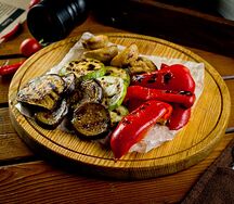 Овощи на мангале 