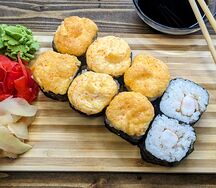 Вулкан с креветкой