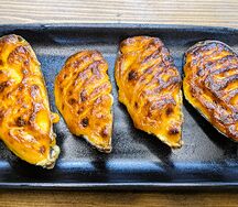 Мидии под спайси соусом