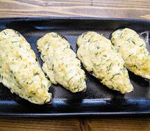 Мидии под чесночным соусом