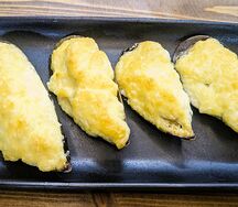 Мидии под сырным соусом