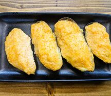 Мидии под сливочным соусом