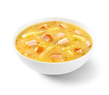 Суп гороховый с копчёностями