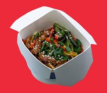 Лапша со свининой